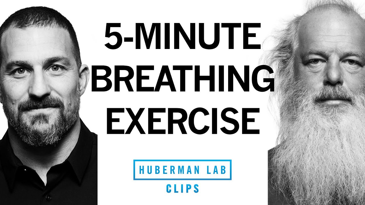 5-Minute Breathing Exercise / Meditation for Improving HRV | Rick Rubin & Dr. Andrew Huberman