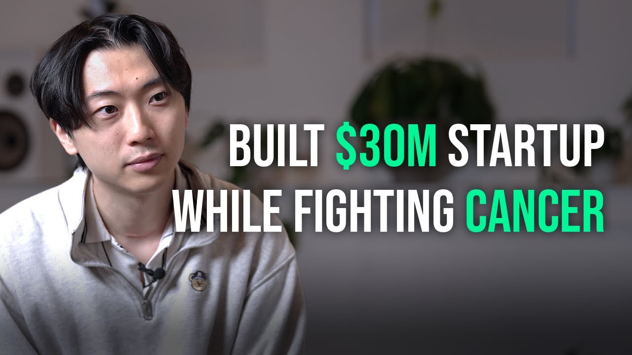 A College Dropout Builds $30M Startup While Fighting Cancer | Jenni AI David Park