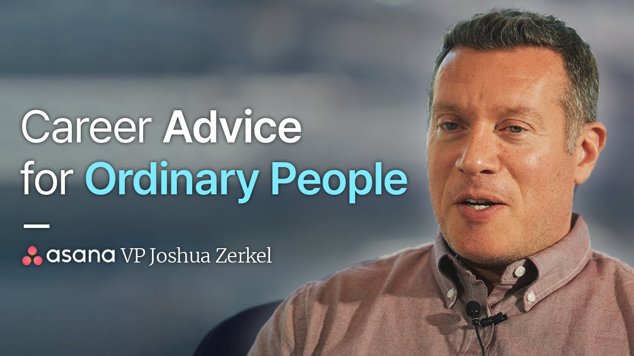 Career Advice for Ordinary People ㅣJoshua Zerkel