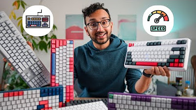 How I Type INSANELY Fast (160 WPM) - The Best Keyboards for Fast Typing
