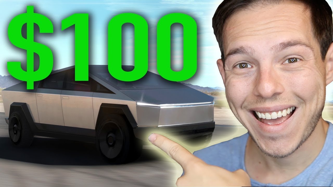 I bought a Tesla Cybertruck for $100