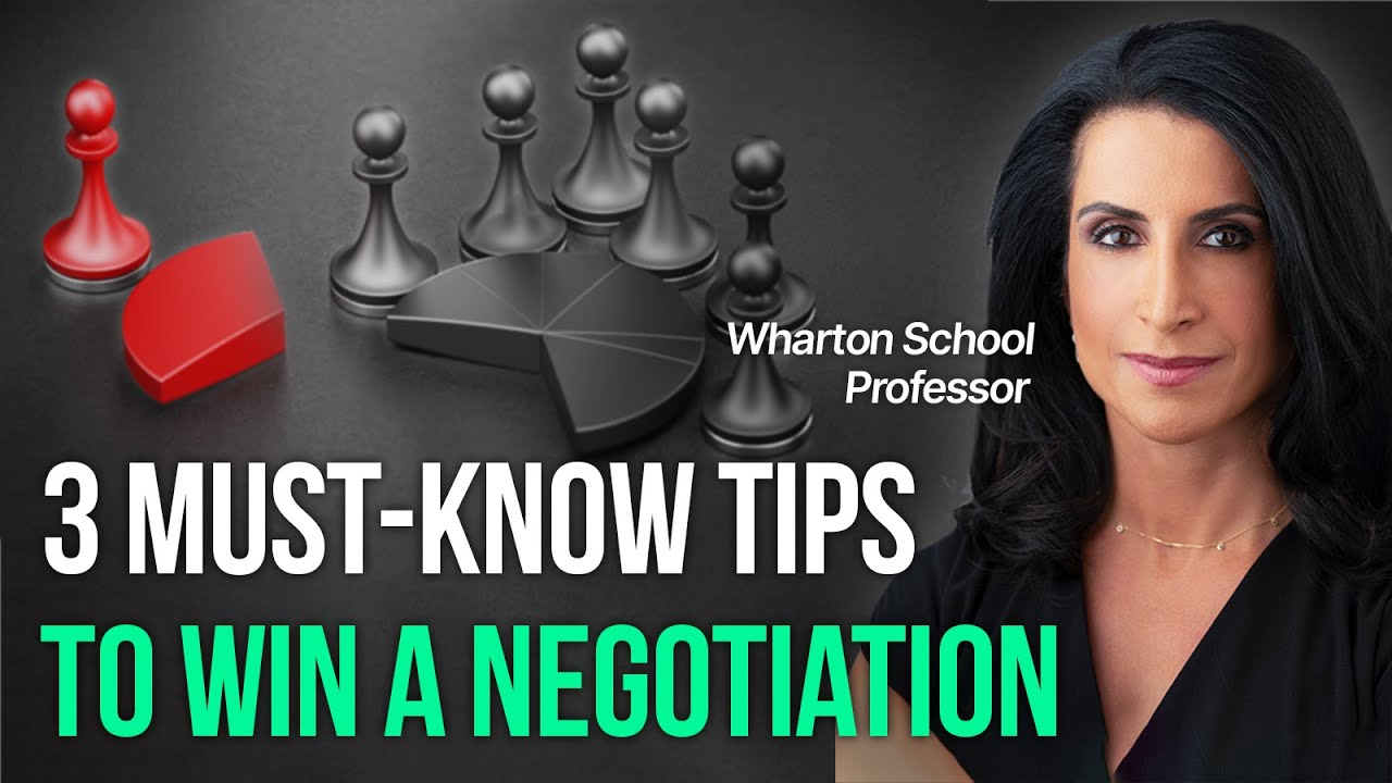 Negotiation is Problem Solving, explained by 20 years experienced expert | Wharton Business School