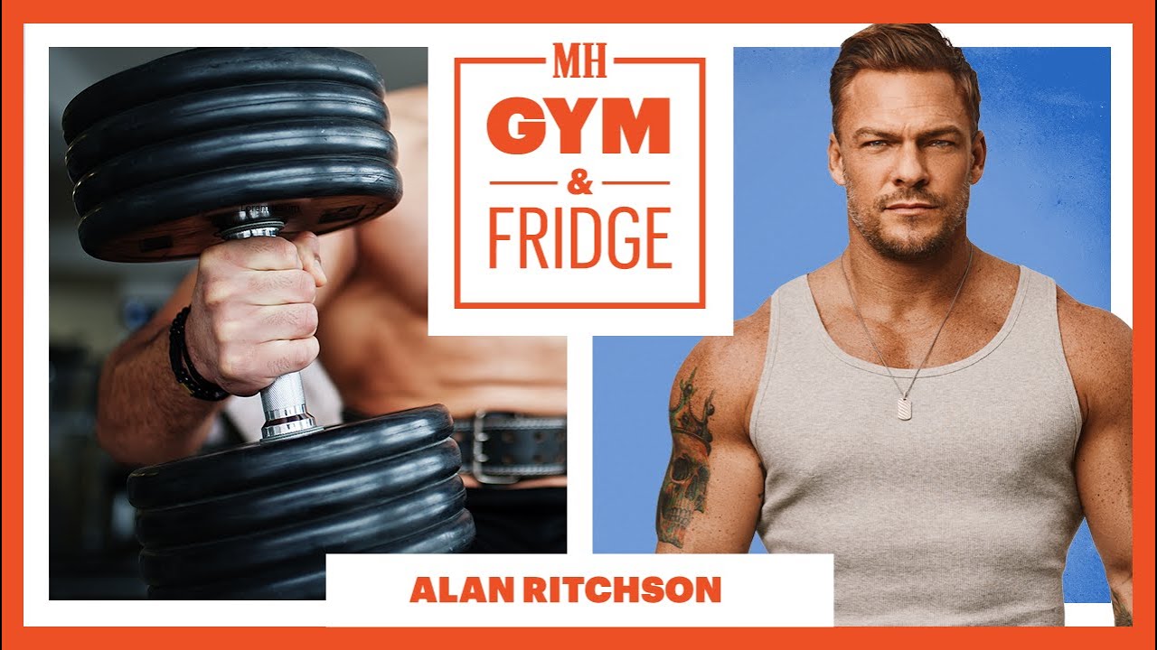 Reacher's Alan Ritchson Shows Off His Gym and Fridge | Gym & Fridge | Men’s Health