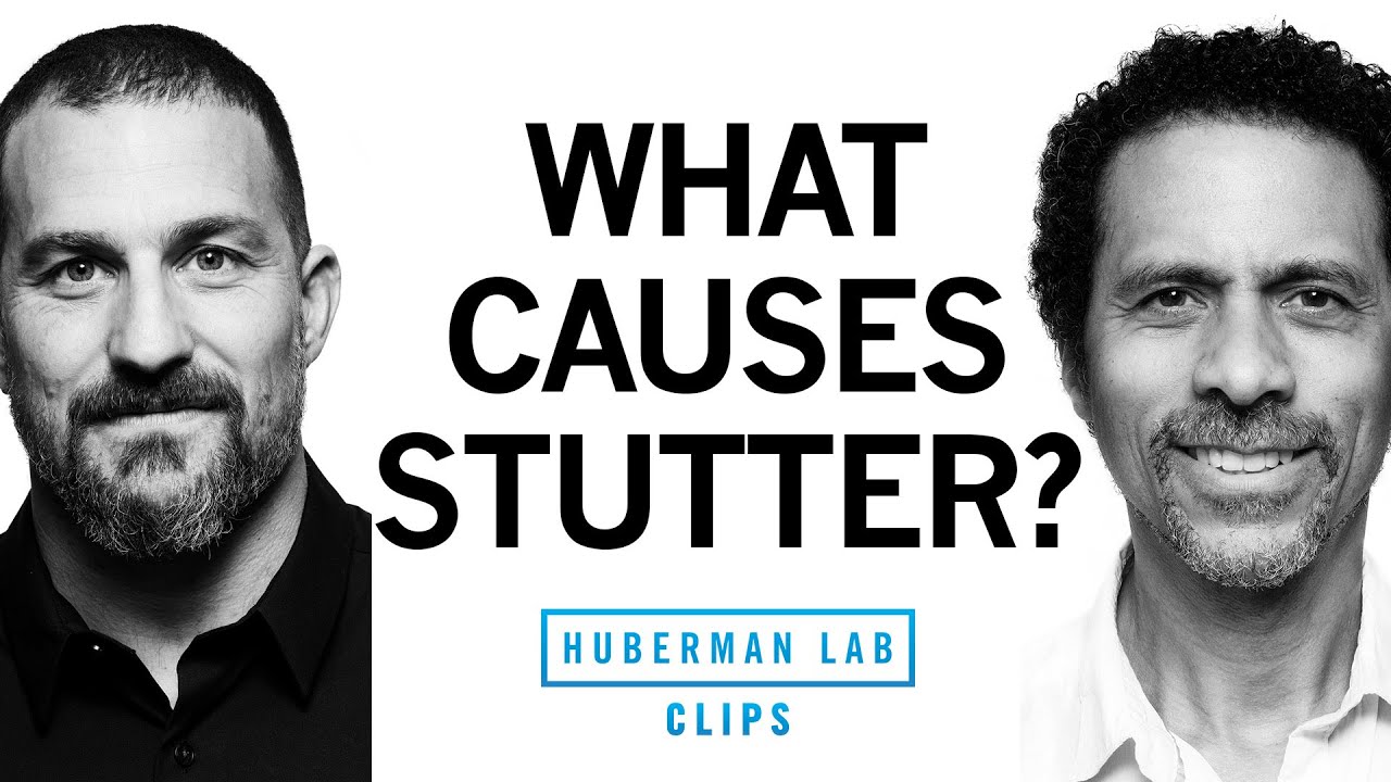 What Causes Stuttering & Treatment for Stutter | Dr. Erich Jarvis & Dr. Andrew Huberman