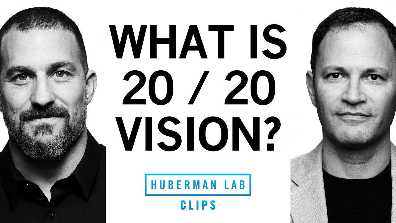 What Is 20/20 Vision? Visual Acuity Explained | Dr. Jeff Goldberg & Dr. Andrew Huberman
